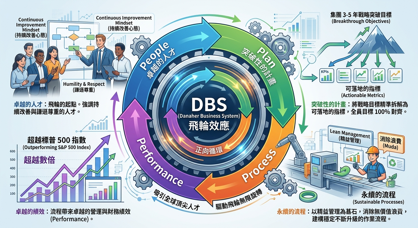 DBS 的四大核心支柱：People, Plan, Process, Performance
