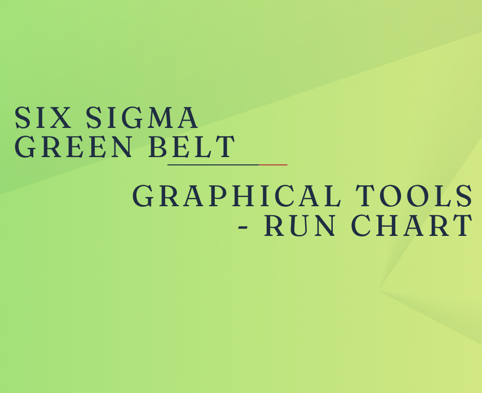 Six Sigma Green Belt – Graphical Analysis